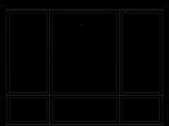 Fenestra scorrevole in lega di alluminio con apertura orizzontale di R D