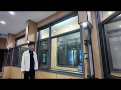 Vetri a doppia apertura verso l'interno in una sola parte della serie SKATE 90