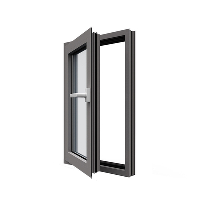 comprare Swing Open Double Glazed Aluminum Casement Windows con hardware originale SKATE online manufacture