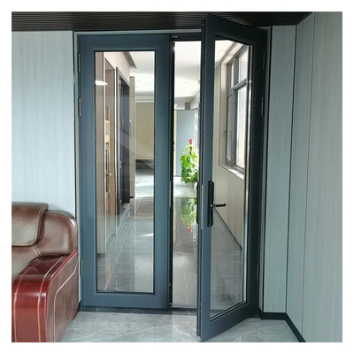 comprare Superficie finita Porta a dondolo in alluminio con aggiornamento in vetro triplax online manufacture