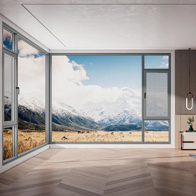 comprare Finestra di casamento in alluminio a doppio vetro insonorizzato per il progetto Villa House online manufacture