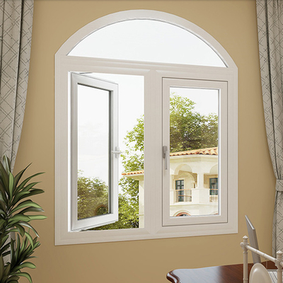 comprare 1Spessore della parete in alluminio di.4 mm Swing Open French Window per i requisiti di progettazione personalizzati online manufacture