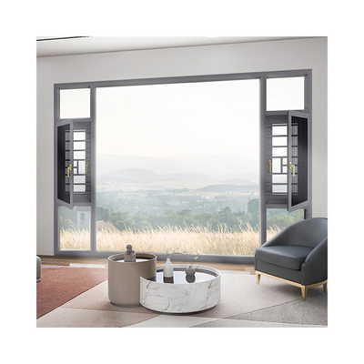 comprare Stainless Steel Screen Netting Broken Bridge Aluminum Casement Window per il soggiorno online manufacture
