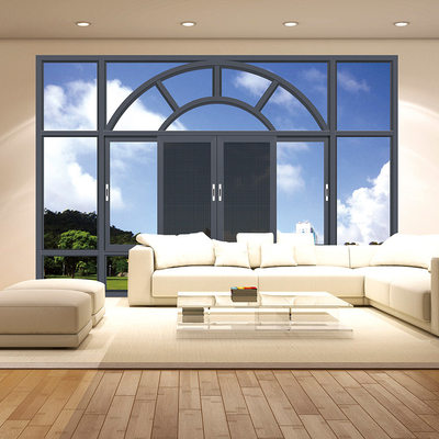 comprare Finestre in alluminio moderno personalizzate con resistenza al vento di livello 8 online manufacture