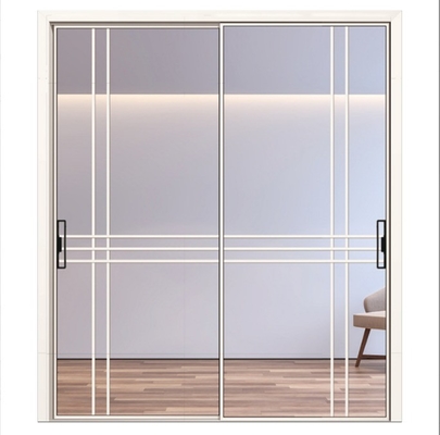 comprare Porta in vetro scorrevole in alluminio a 10 strati di tenuta personalizzabile con larghezza di 70 mm online manufacture