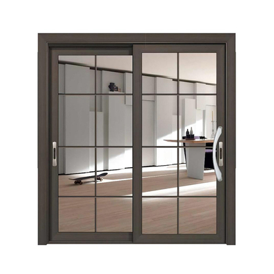 comprare Finestre scorrevoli in alluminio con montature e reticolazione di schermo in acciaio inossidabile a 8 vie online manufacture