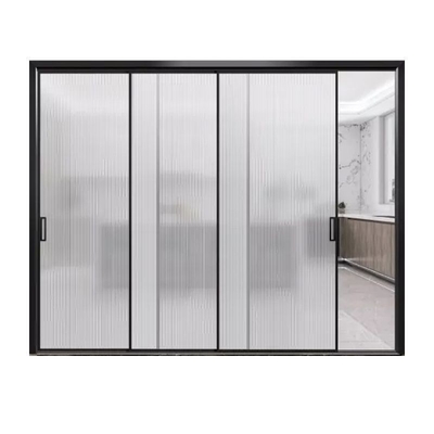 comprare Acciaio inossidabile schermo reticolare alluminio porte in vetro scorrevole con rottura termica e buona online manufacture