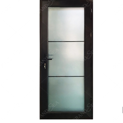 comprare Metodo di apertura a spinta e tiraggio SKATE Standard Slim Luxury Colore Nero Villa Casa in alluminio Casement Porte di vetro online manufacture