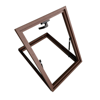 comprare Finestre in alluminio a soffitto aperto e insonorizzato con resistenza alla pressione del vento livello 9 online manufacture