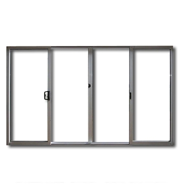 comprare Disegno personalizzato Ponte rotta Porta in vetro in alluminio con spessore della parete di 1,4 mm online manufacture