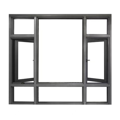 comprare Moderna resistenza alla pressione del vento Livello 9 Cancelletti di vetro in alluminio per ponti rotti personalizzati online manufacture