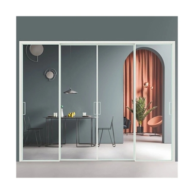 comprare Porta scorrevole in vetro in alluminio per docce interne a telaio stretto modernizzate online manufacture