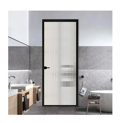 comprare Porta in vetro in alluminio a cassa con aggiornamento in vetro triplax online manufacture