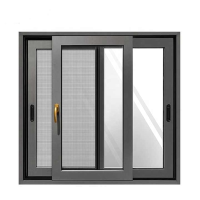 comprare Finestra scorrevole in alluminio standard australiano con zanzariera di design moderno online manufacture