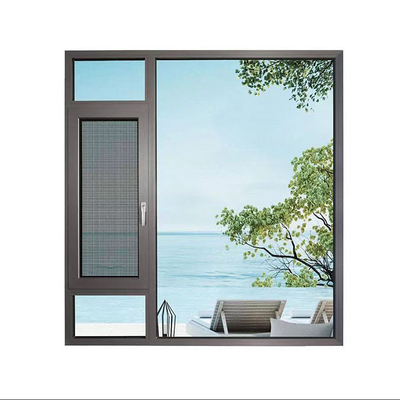 comprare Finestre residenziali in alluminio standard australiano con schermo pieghevole online manufacture