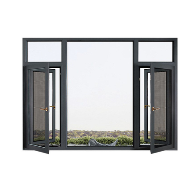 comprare Moderne vetrate di alluminio per resistenza alla pressione del vento di livello 9 online manufacture