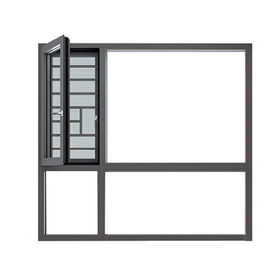 comprare Moderno design tipo tenda appesa vetrina di alluminio nero per lo stile europeo online manufacture