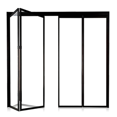 comprare 35dB Isolamento acustico Porte a doppio ripiegamento in vetro per appartamenti online manufacture