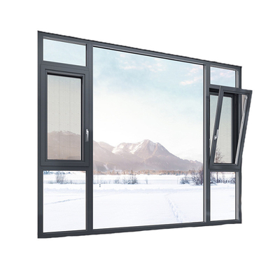 comprare 304 Acciaio inossidabile reticolare vetrina vetrina di alluminio Casement Finestre con rottura termica online manufacture