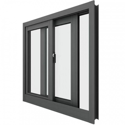 comprare Buone finestre scorrevoli orizzontali in alluminio con telaio in alluminio online manufacture