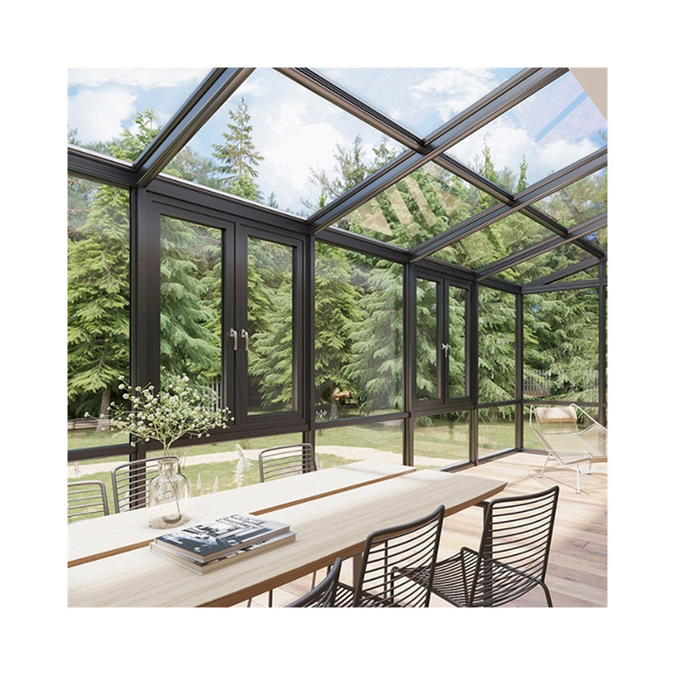 Tipo di tenda appesa finestrella in alluminio con saldatura senza saldatura