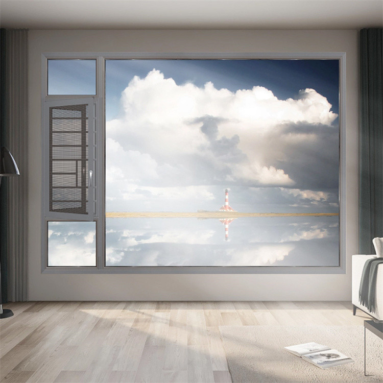 Soluzione finale per la larghezza del telaio della finestra 70 mm Tilt Turn Glass Window in Sliding Window