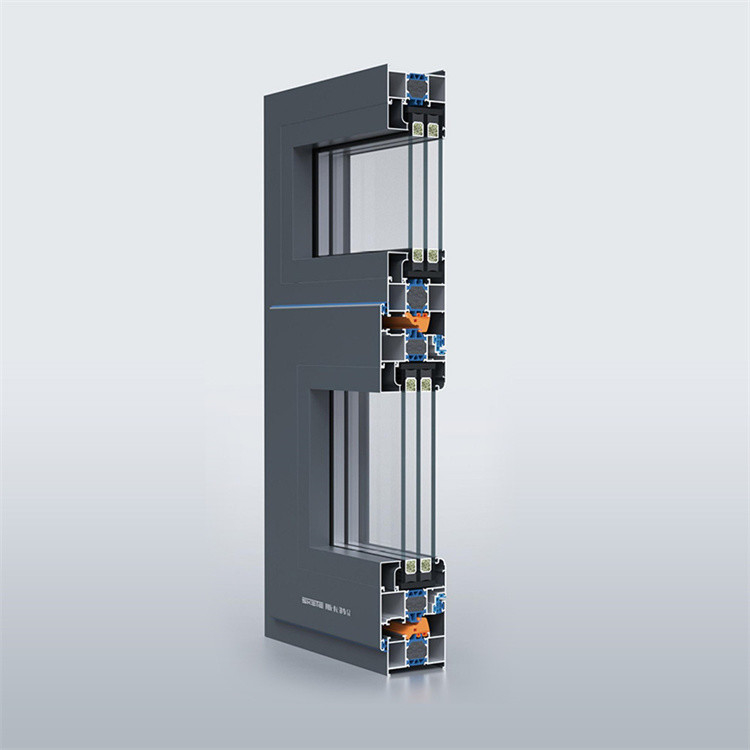 Soluzione finale per la larghezza del telaio della finestra 70 mm Tilt Turn Glass Window in Sliding Window