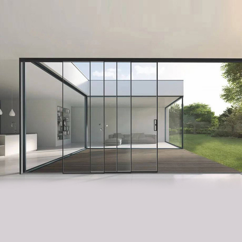 Finestre in alluminio con 10 strati di tenuta e spessore della parete di 1,4 mm per Villa House Hotel