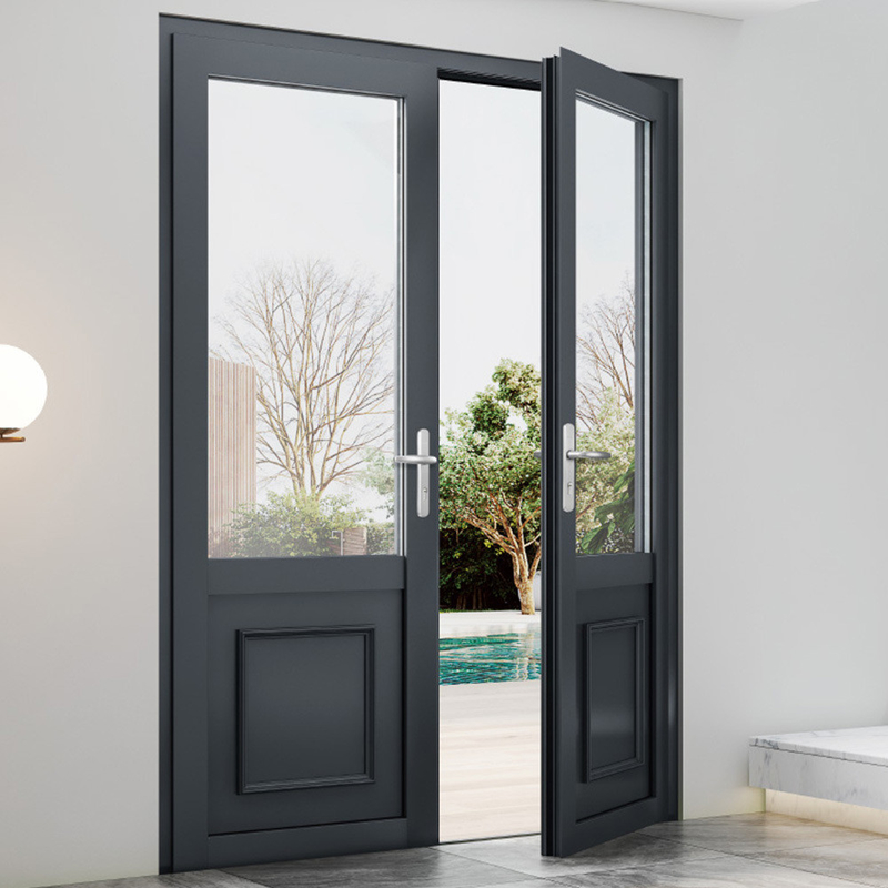 Porta in vetro in alluminio francese per impianti di produzione avanzati