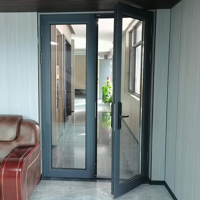 Porta in vetro in alluminio francese per impianti di produzione avanzati