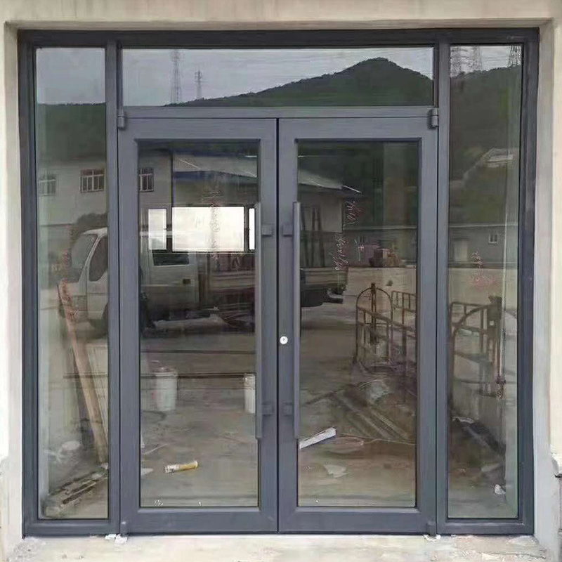 Porta in vetro in alluminio francese per impianti di produzione avanzati