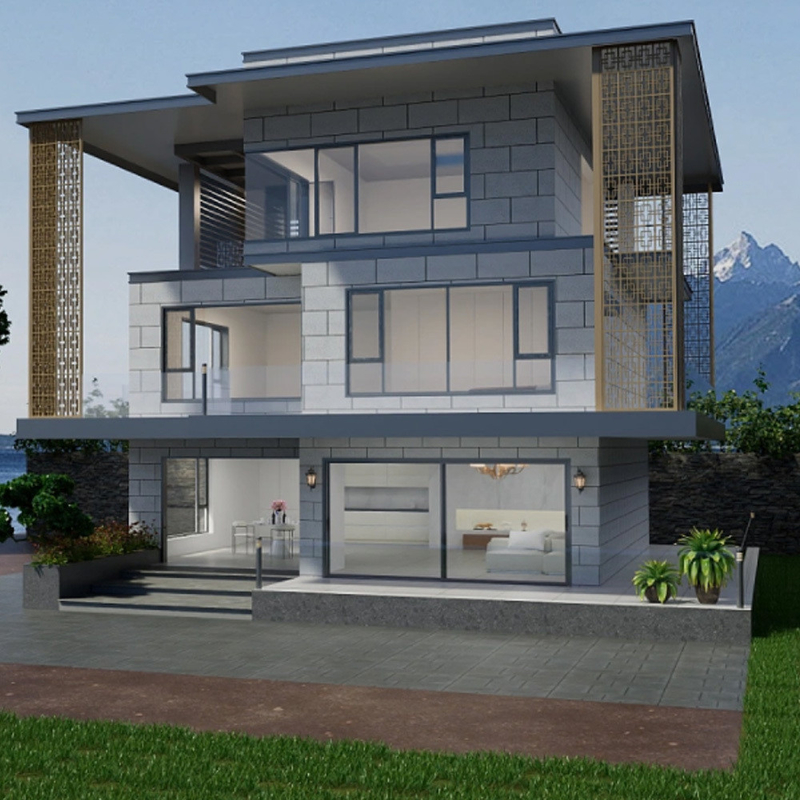 76mm Cornice della finestra Spessore della parete in alluminio 1,8mm Smart Voice Windows Mobile Control Window