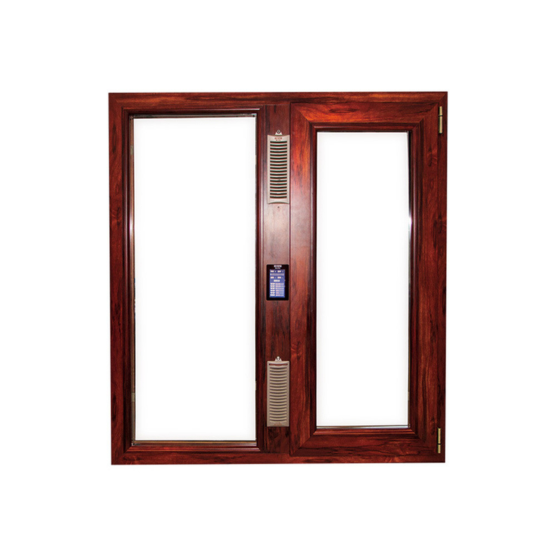 76mm Cornice della finestra Spessore della parete in alluminio 1,8mm Smart Voice Windows Mobile Control Window
