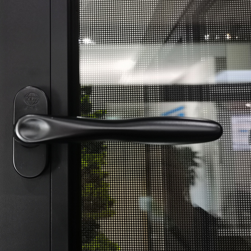1Spessore della parete in alluminio di.4 mm Swing Open French Window per i requisiti di progettazione personalizzati