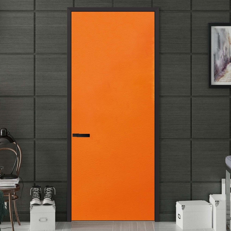 Porte originali in alluminio con 10 strati di tenuta e colore opzionale