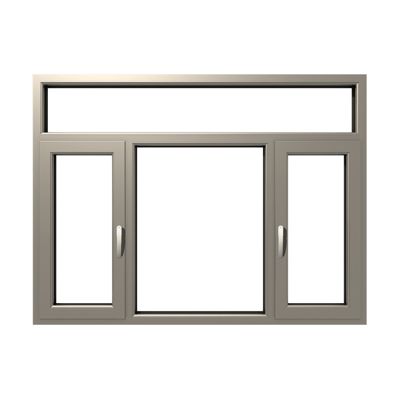 14 strati di sigillamento Tripli vetrate di alluminio finestre per il design personalizzato Villa vetro finestre
