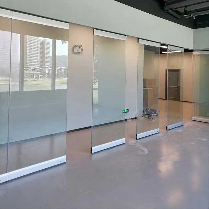 Porta in vetro senza telaio di alluminio per prestazioni durevoli