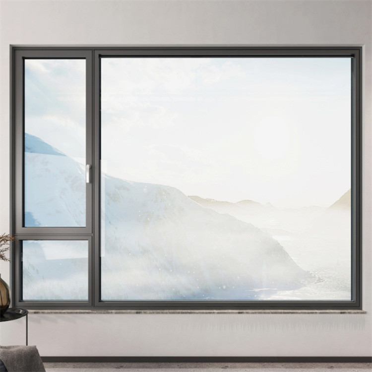 Villa di design su misura vetro francese Finestre con isolamento acustico a 35dB e 14 strati di tenuta