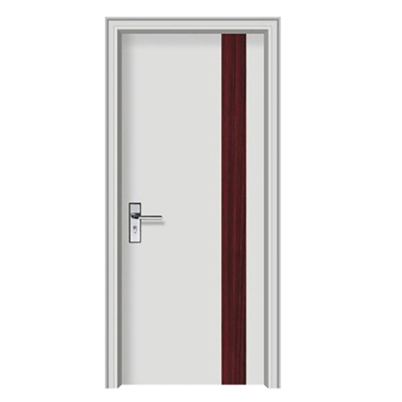 Camera da letto in acciaio inossidabile UPVC PVC Casement Door For Modern Simple Interior