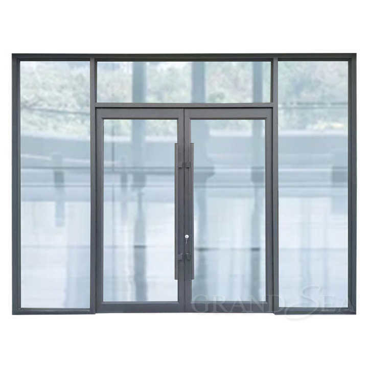 Moderno design di alluminio insonorizzato telaio porta a molla per spingere e tirare metodo di apertura