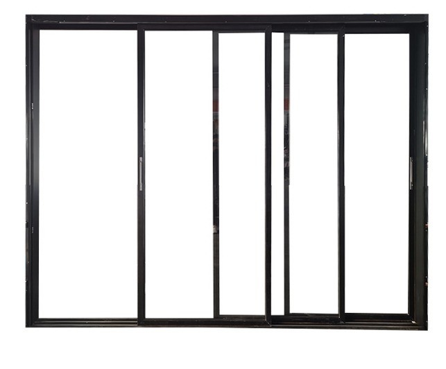 Disegno minimalista Porta portante in alluminio impermeabile per il mercato nordamericano