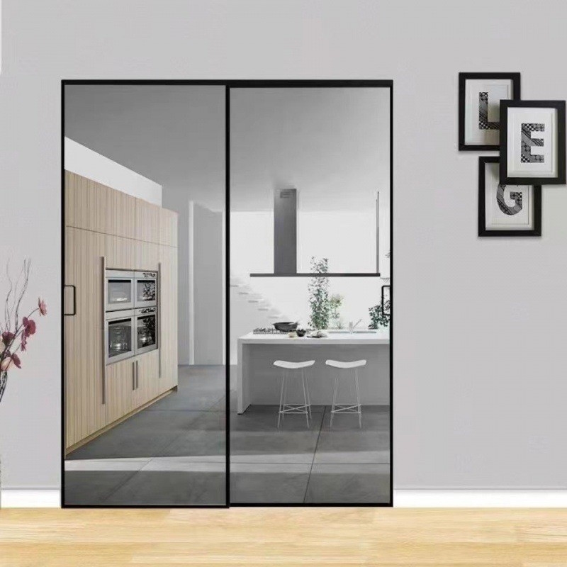 Disegno minimalista Porta portante in alluminio impermeabile per il mercato nordamericano