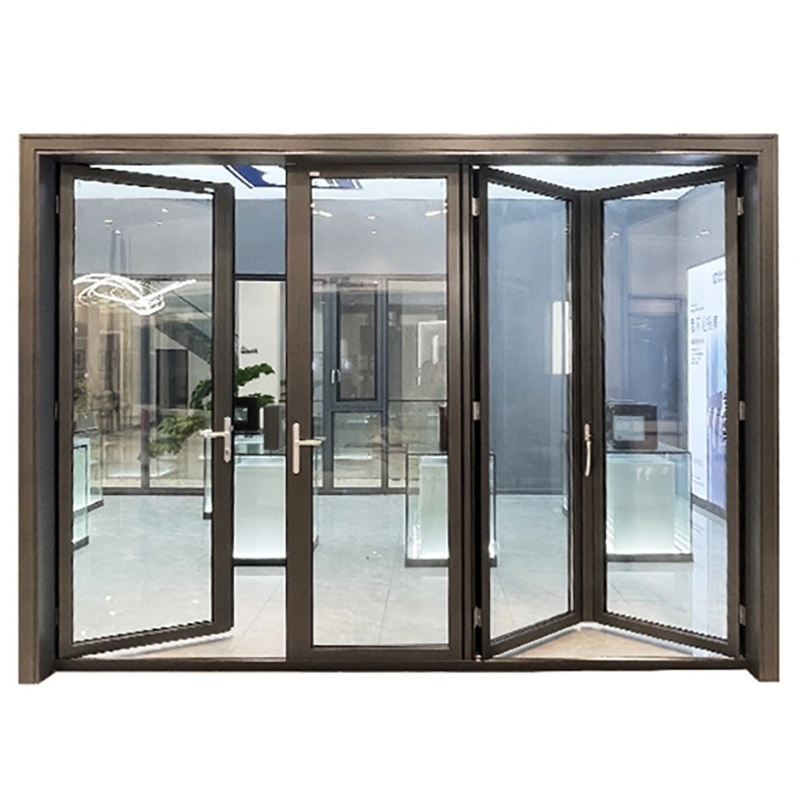 Villa Entrata principale Moderno design 1.4mm alluminio Swing Casement Porta di vetro per ufficio domestico