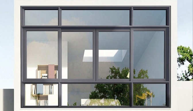 Finestre scorrevoli in alluminio personalizzabili per progetti di decorazione domestica