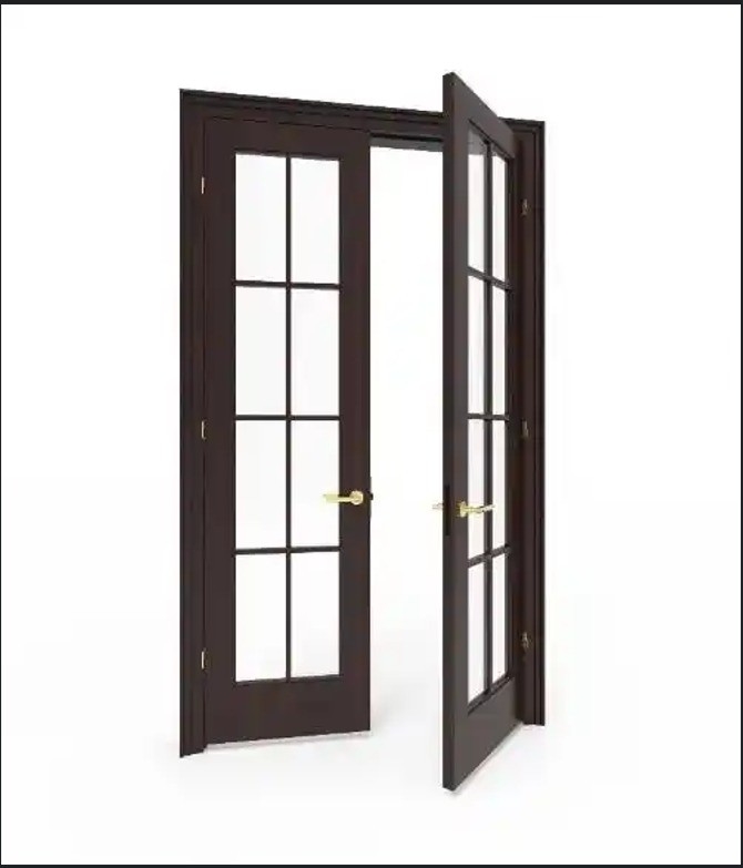 Disegno minimalista porte impermeabili in alluminio per il metodo di apertura swing