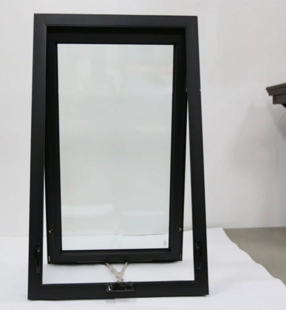 Progetto di decorazione domestica di vetro personalizzabile in alluminio con finestre appese in alto