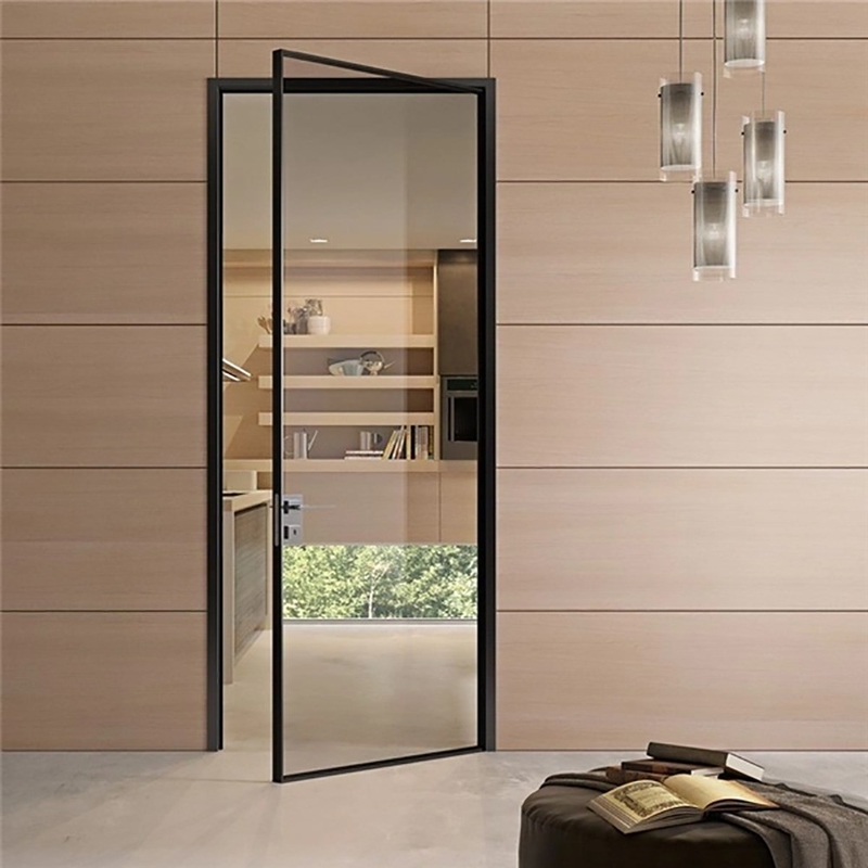 Porte in alluminio in stile contemporaneo per spessore della parete di 1,4 mm