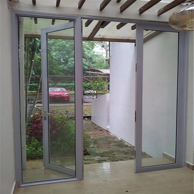 Porte in alluminio in stile contemporaneo per spessore della parete di 1,4 mm