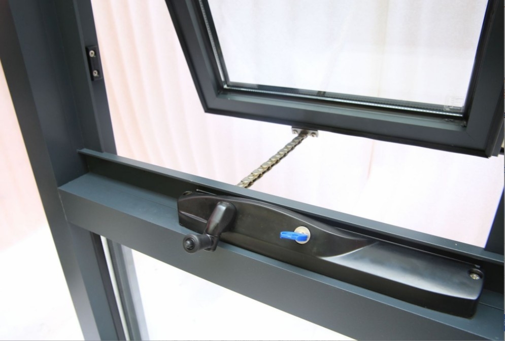 Progressiva R D Fenestra a cassa di alluminio tipo tenda appesa con tenuta dell'aria di livello 8