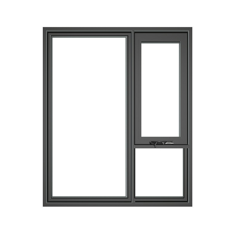 Progressiva R D Fenestra a cassa di alluminio tipo tenda appesa con tenuta dell'aria di livello 8